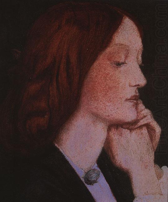 Dante Gabriel Rossetti Portrait of Elizabeth Siddal china oil painting image